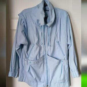 VINTAGE Daniel Baby Blue Jacket w/ Pockets